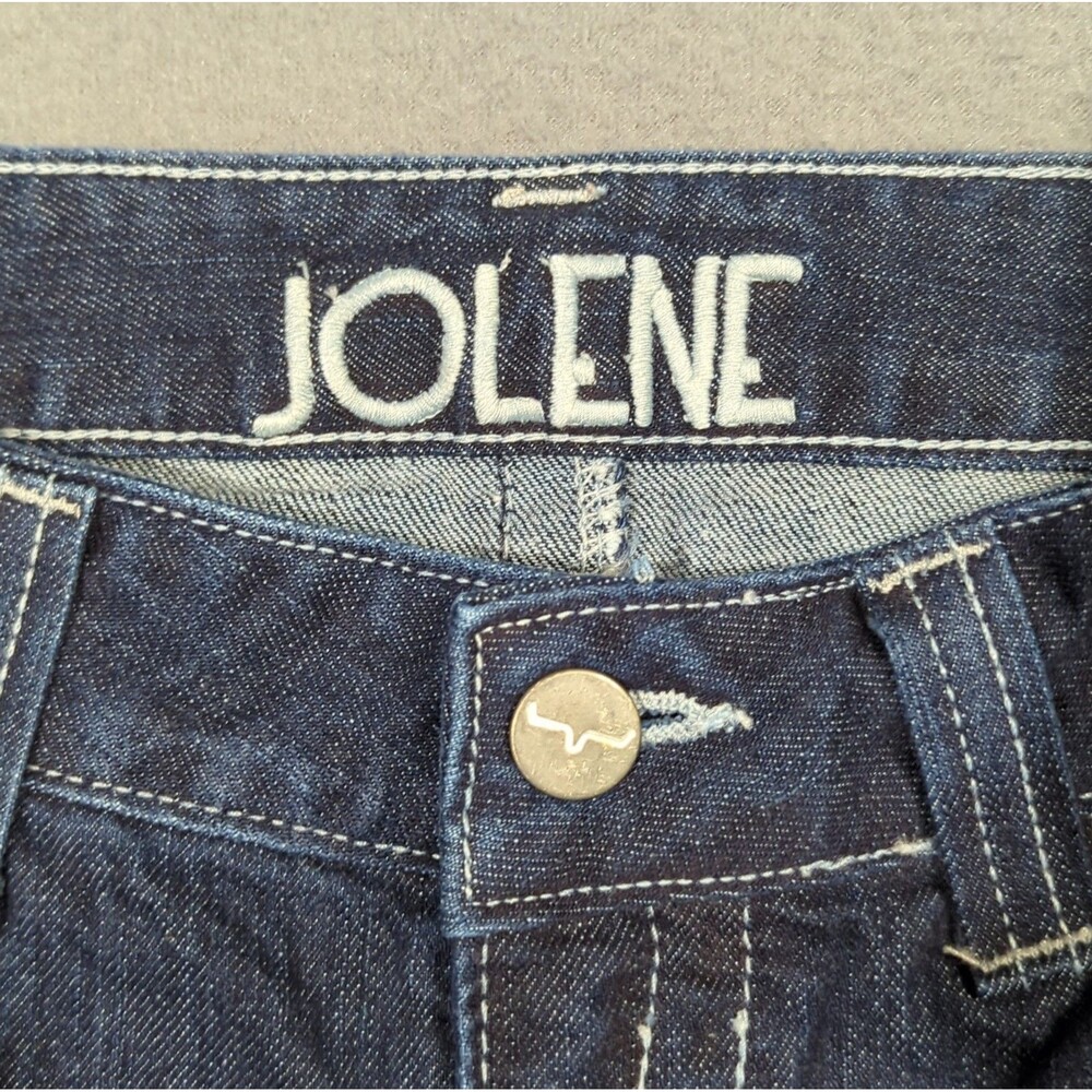 Kimes Ranch Jeans Women's 2x34 Blue Jolene Low Rise Bootcut Western Denim Rodeo